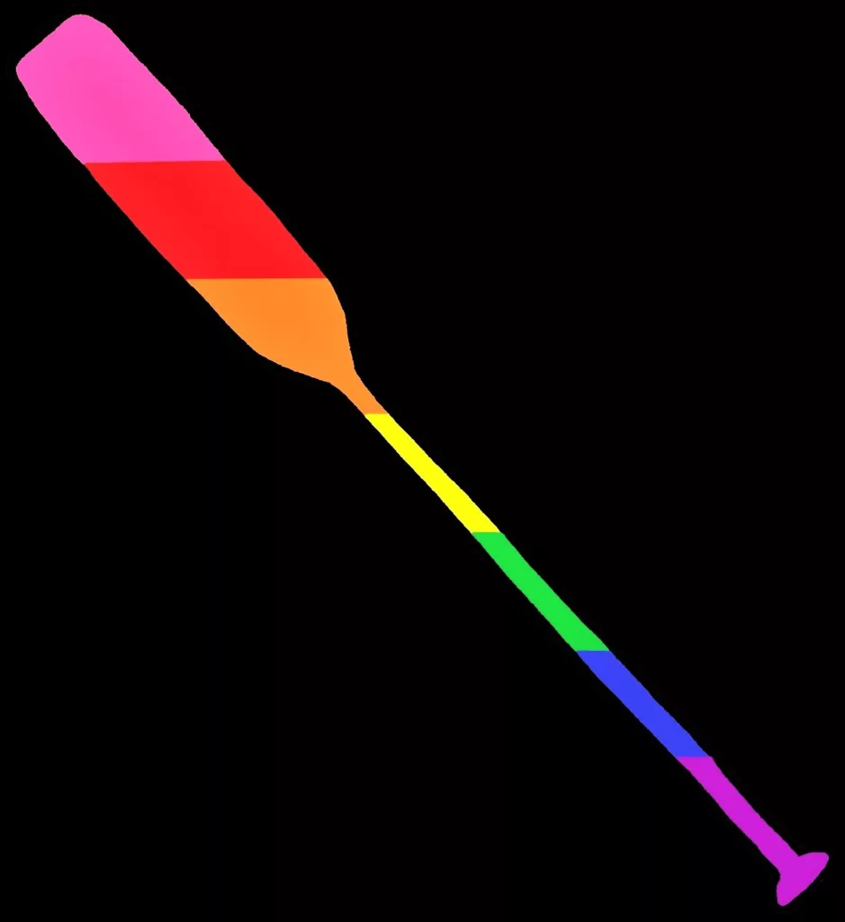 rainbow oar